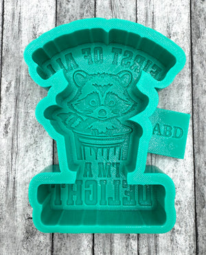 First of all I’m a Delight Raccoon Silicone Mold