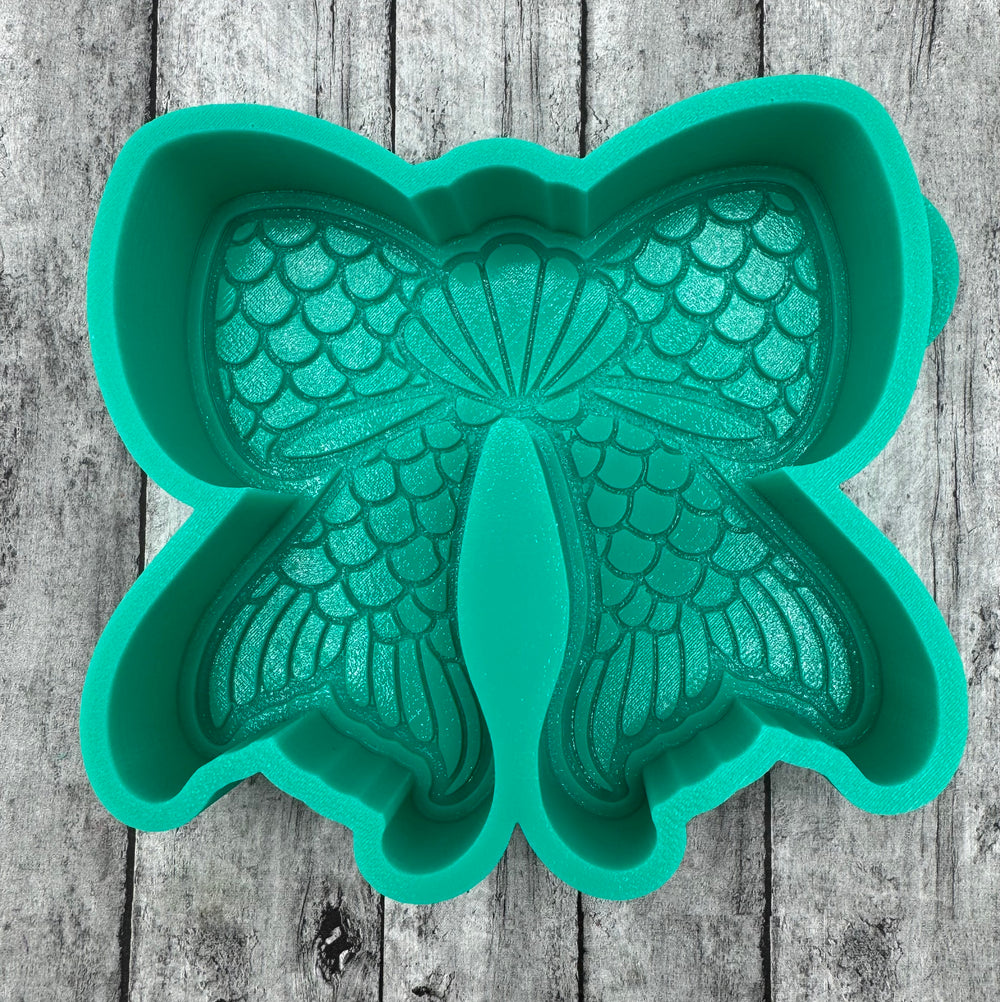 Mermaid Tail BowFreshie Silicone Mold