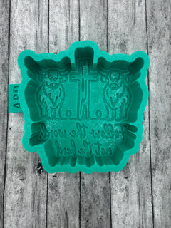 Follow the Word, Not the Herd Freshie Silicone Mold