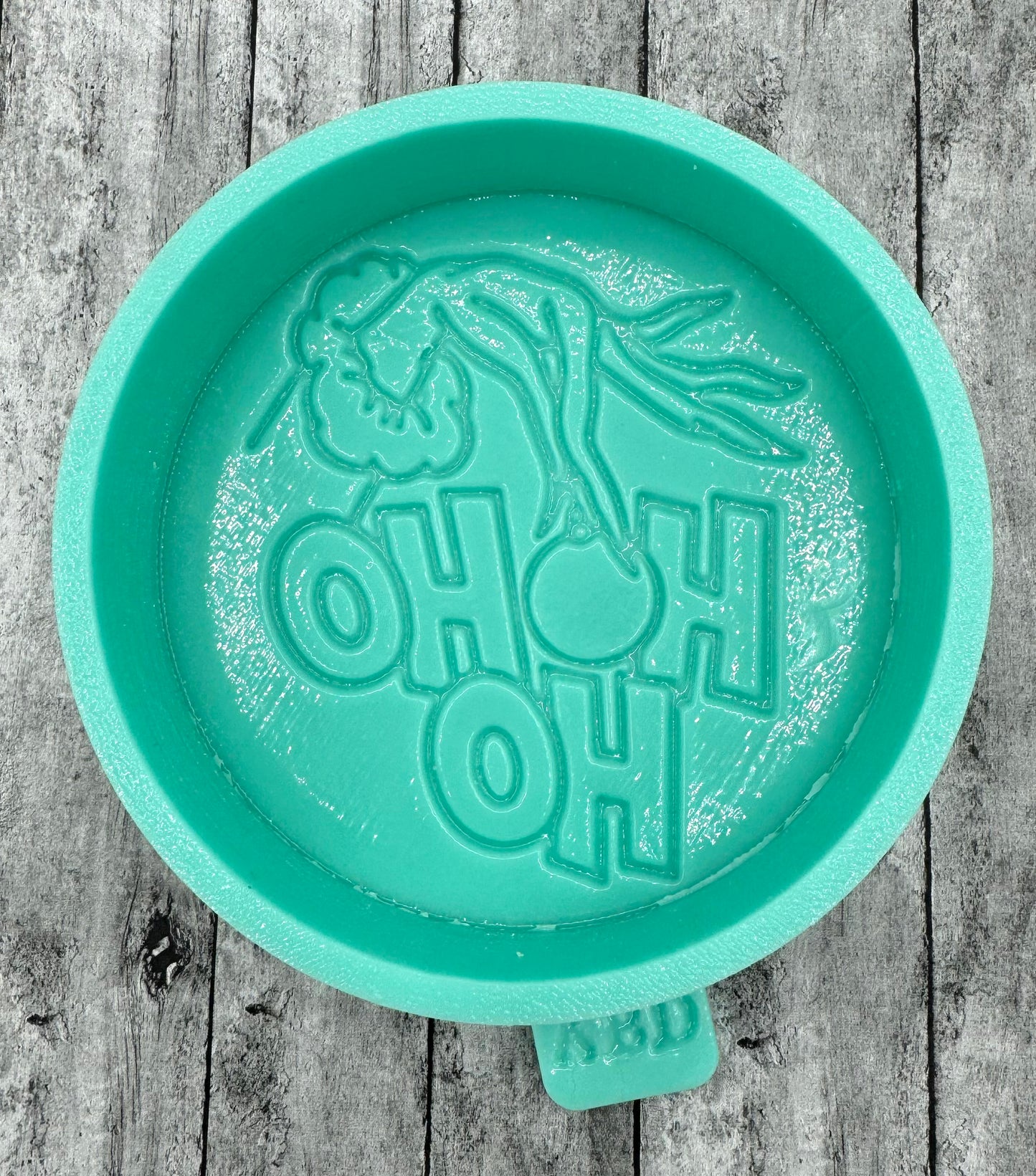 Ho Ho Ho Grinc Hand Freshie Silicone Mold