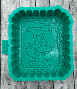 Mama Goose Frame Freshie Silicone Mold
