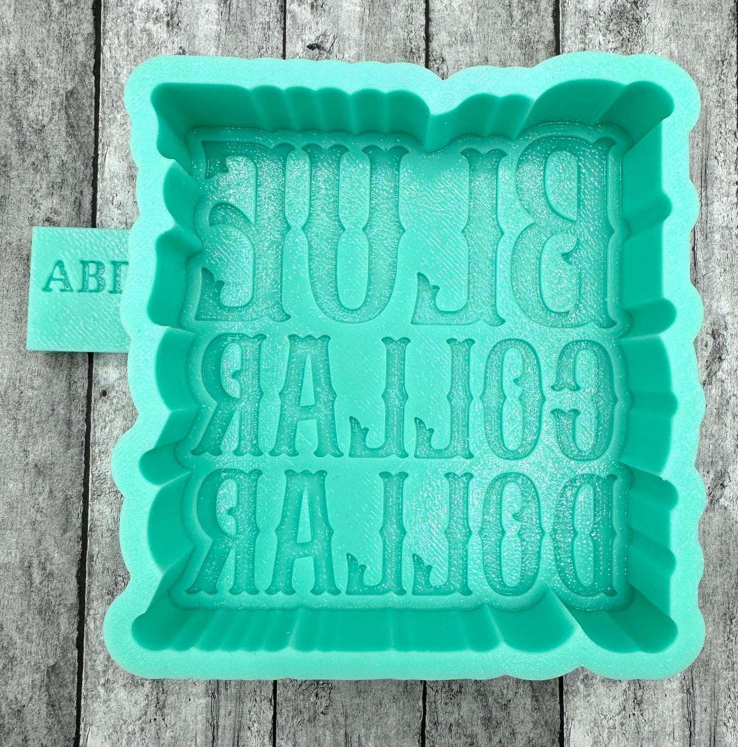 Blue Collar Dollar Freshie Silicone Mold