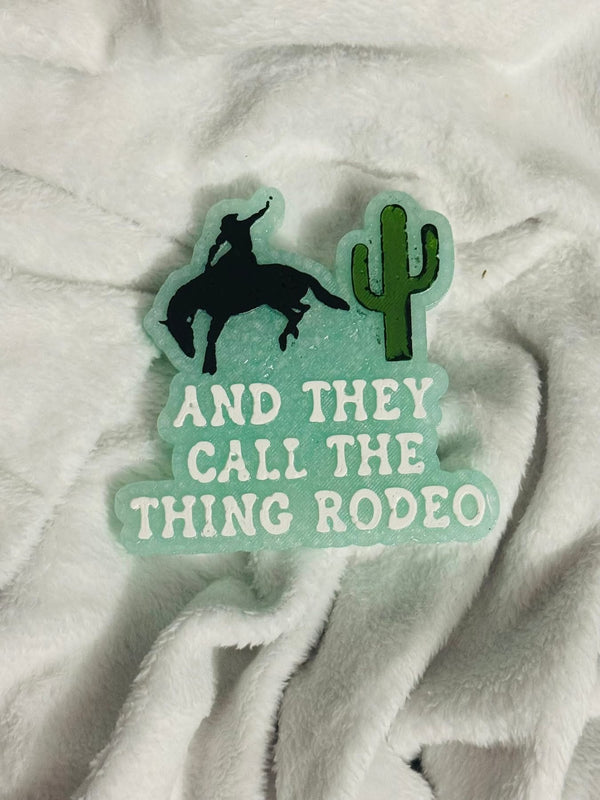 And They Call The Thing Rodeo Freshie Silicone Mold