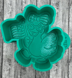 Patriotic Goose Freshie Silicone Mold