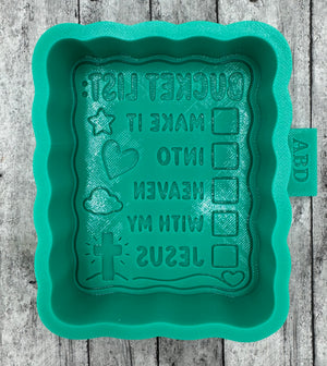 Jesus Checklist Freshie Silicone Mold