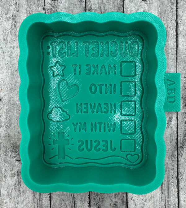 Jesus Checklist Freshie Silicone Mold