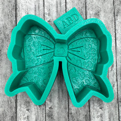 Leopard Print Bow Freshie Silicone Mold
