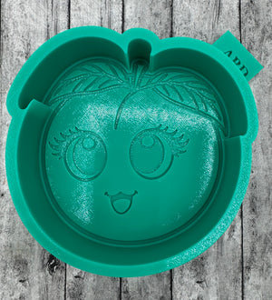 Cute Peach Freshie Silicone Mold