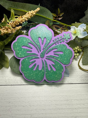 Hibiscus Flower Freshie Mold