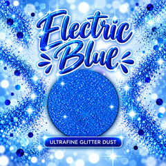Electric Blue Glitter Dust NEON