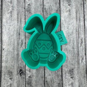 Mini Egg with Bunny Ears Easter Profile Silicone Mold