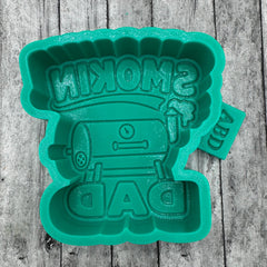 Smokin Dad Freshie Silicone Mold