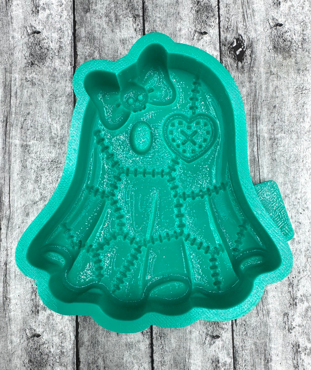 3D Quilted Ghost Silicone Mold