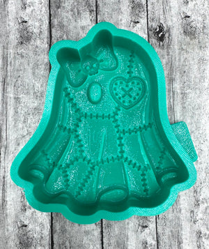 3D Quilted Ghost Silicone Mold