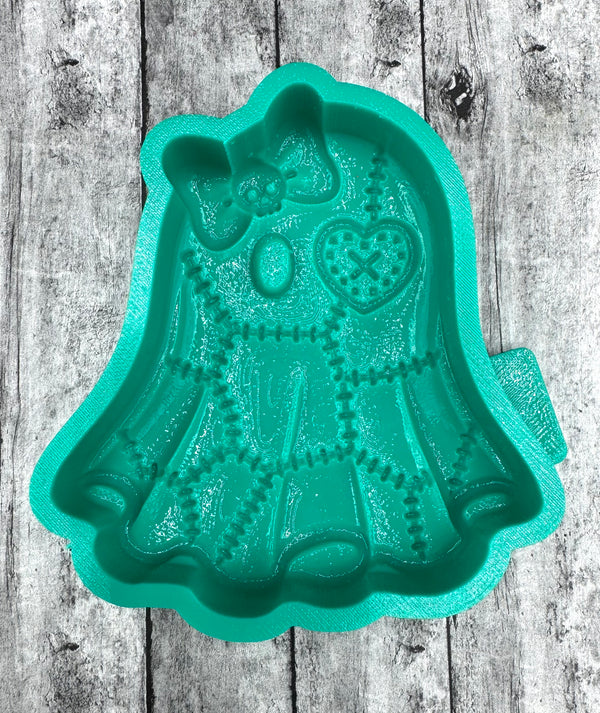 3D Quilted Ghost Silicone Mold