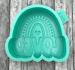 Loved Rainbow Freshie Silicone Mold