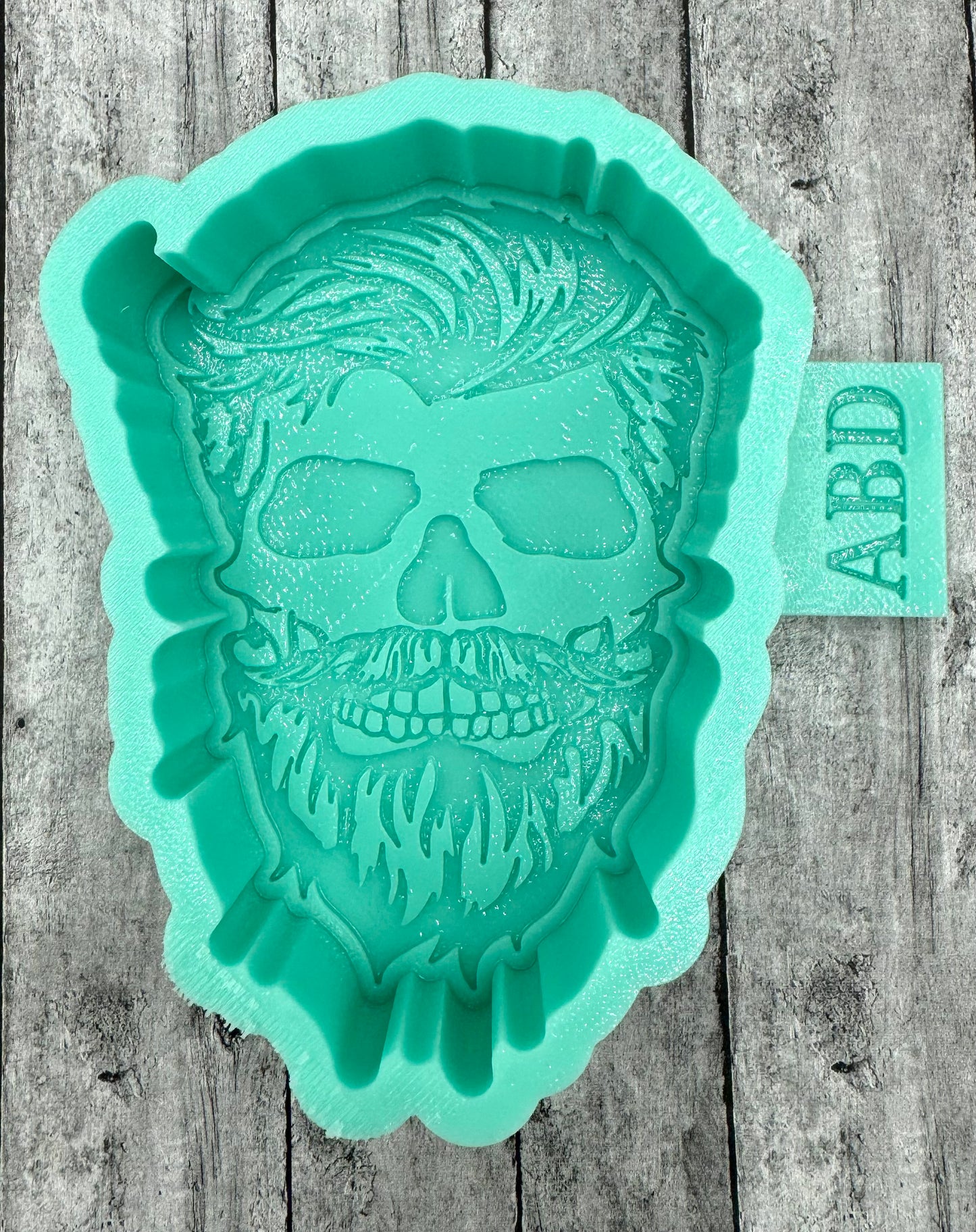 Bearded Skull Freshie Silicone Mold