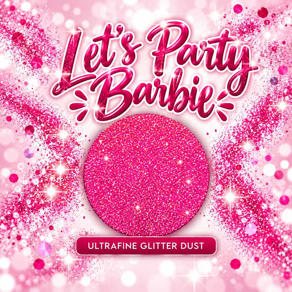 Let's Party Barbie Glitter Dust NEON