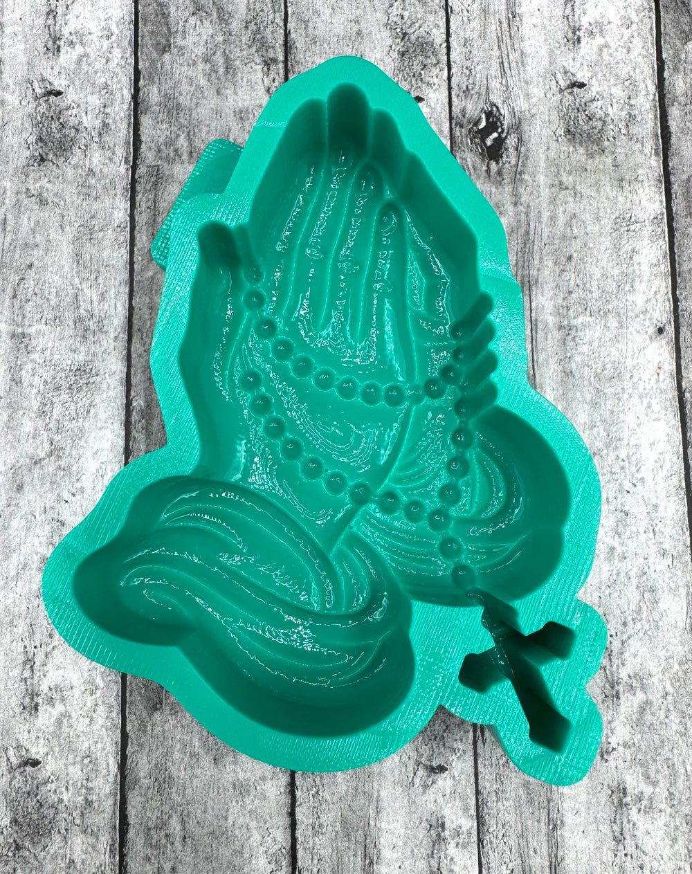 3D Praying Hands Silicone Mold