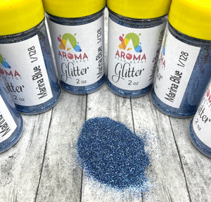 Marina Blue Glitter