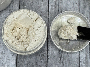 Mica Powder - White Gold