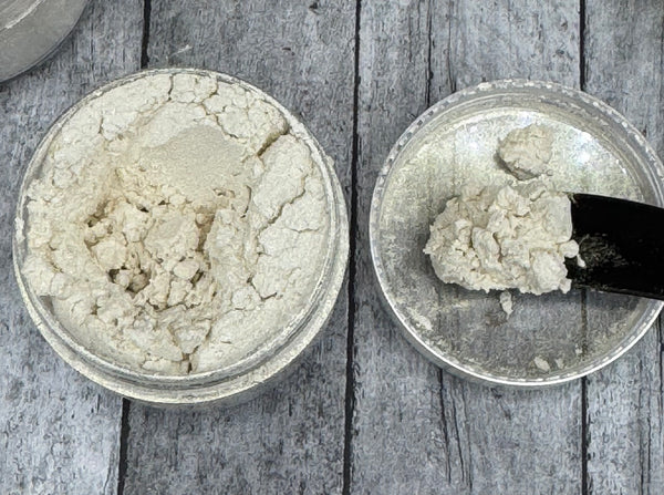 Mica Powder - White Gold