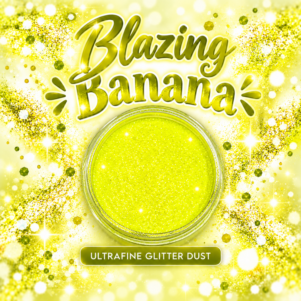 Blazing Banana Glitter Dust NEON