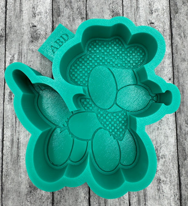 Cowboy Balloon Dog Freshie Silicone Mold