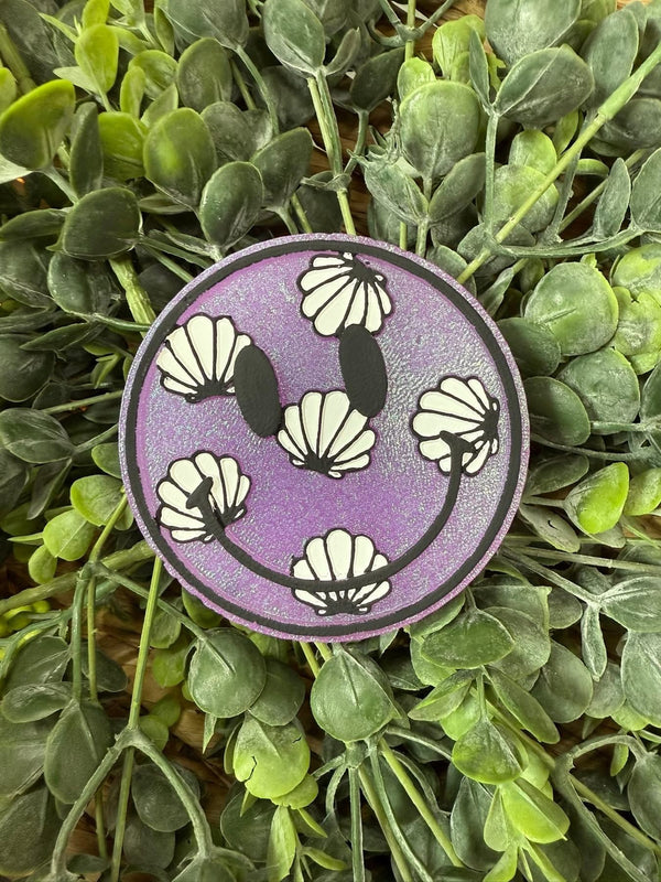 Seashell Smiley Face Freshie Silicone Mold