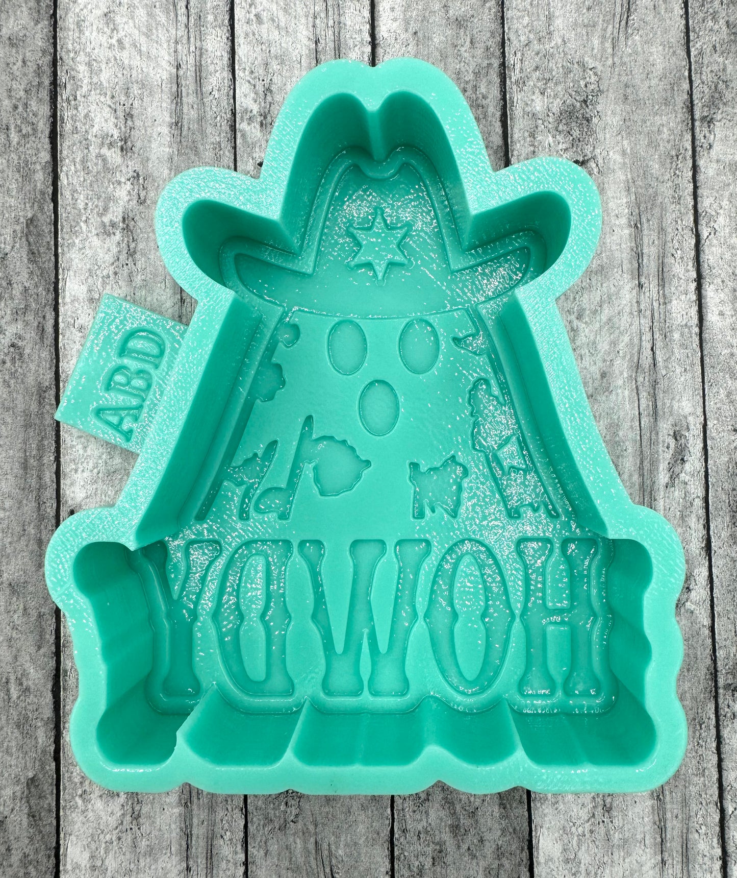 Howdy Cowboy Ghost Freshie Silicone Mold