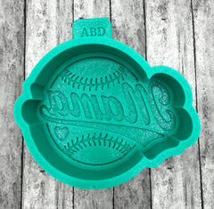 MaMa Baseball Freshie Silicone Mold