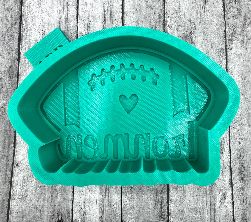 Ironmen Football Freshie Silicone Mold