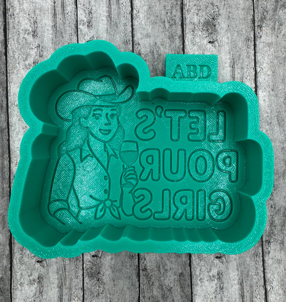 Let’s Pour Girls Freshie Silicone Mold