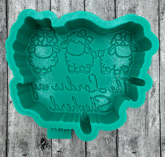 The Lord is My Shepherd Freshie Silicone Mold