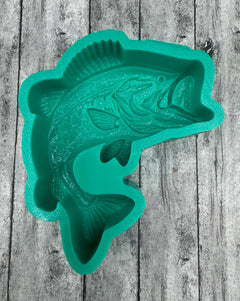3D Fish Jumping Silicone Mold