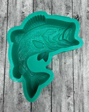 3D Fish Jumping Silicone Mold