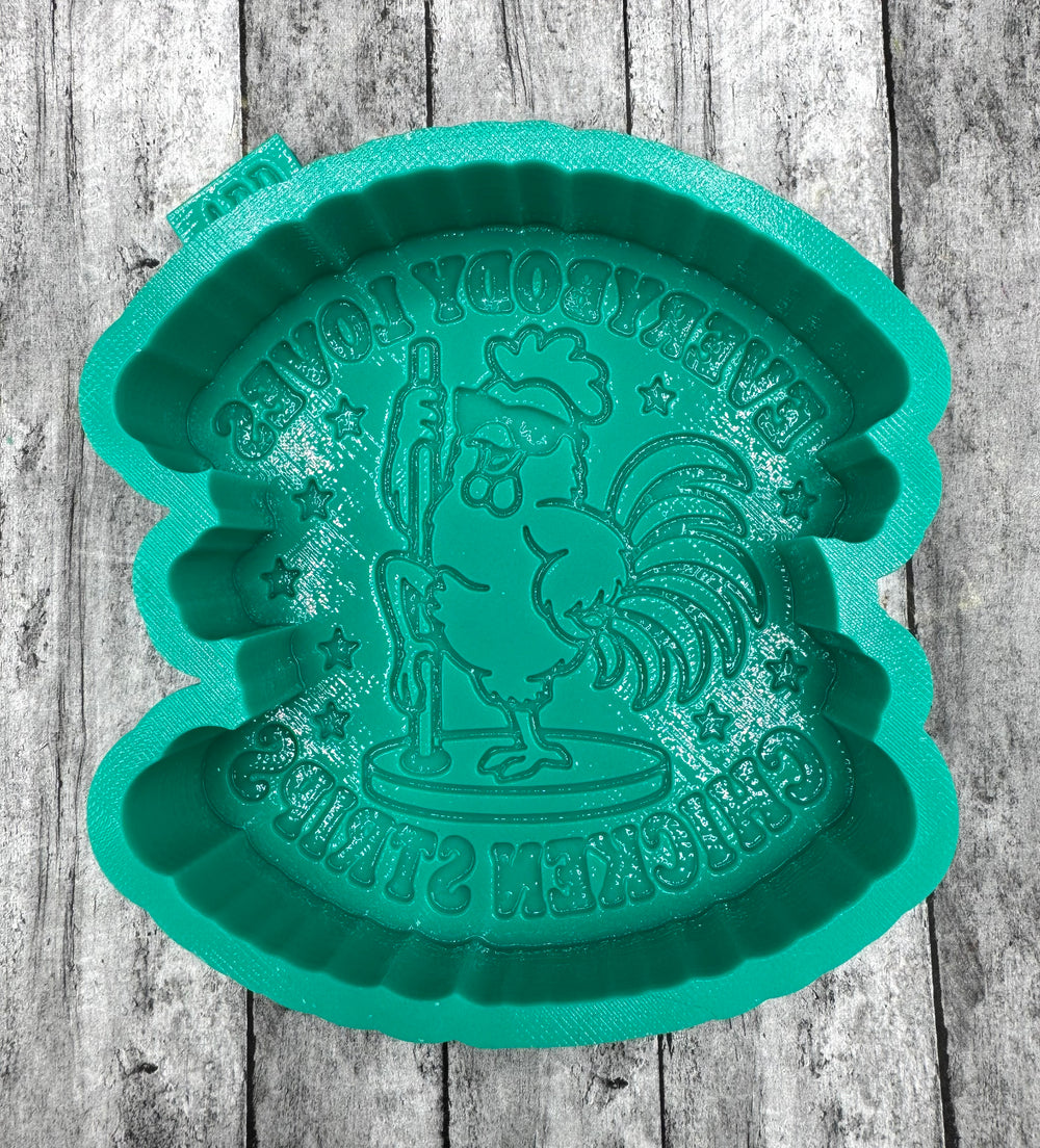 Everybody Loved Chicken Strips Freshie Silicone Mold