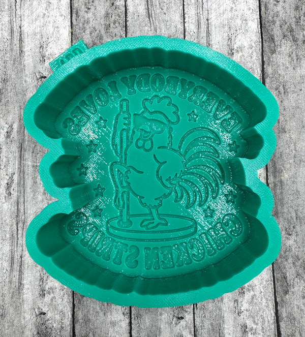 Everybody Loved Chicken Strips Freshie Silicone Mold