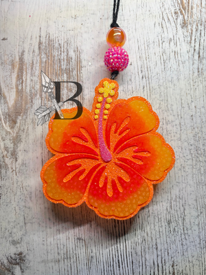 Hibiscus Flower Freshie Mold