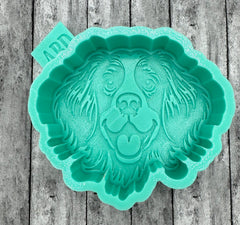Brittany Spaniel dog face Freshie Silicone Mold