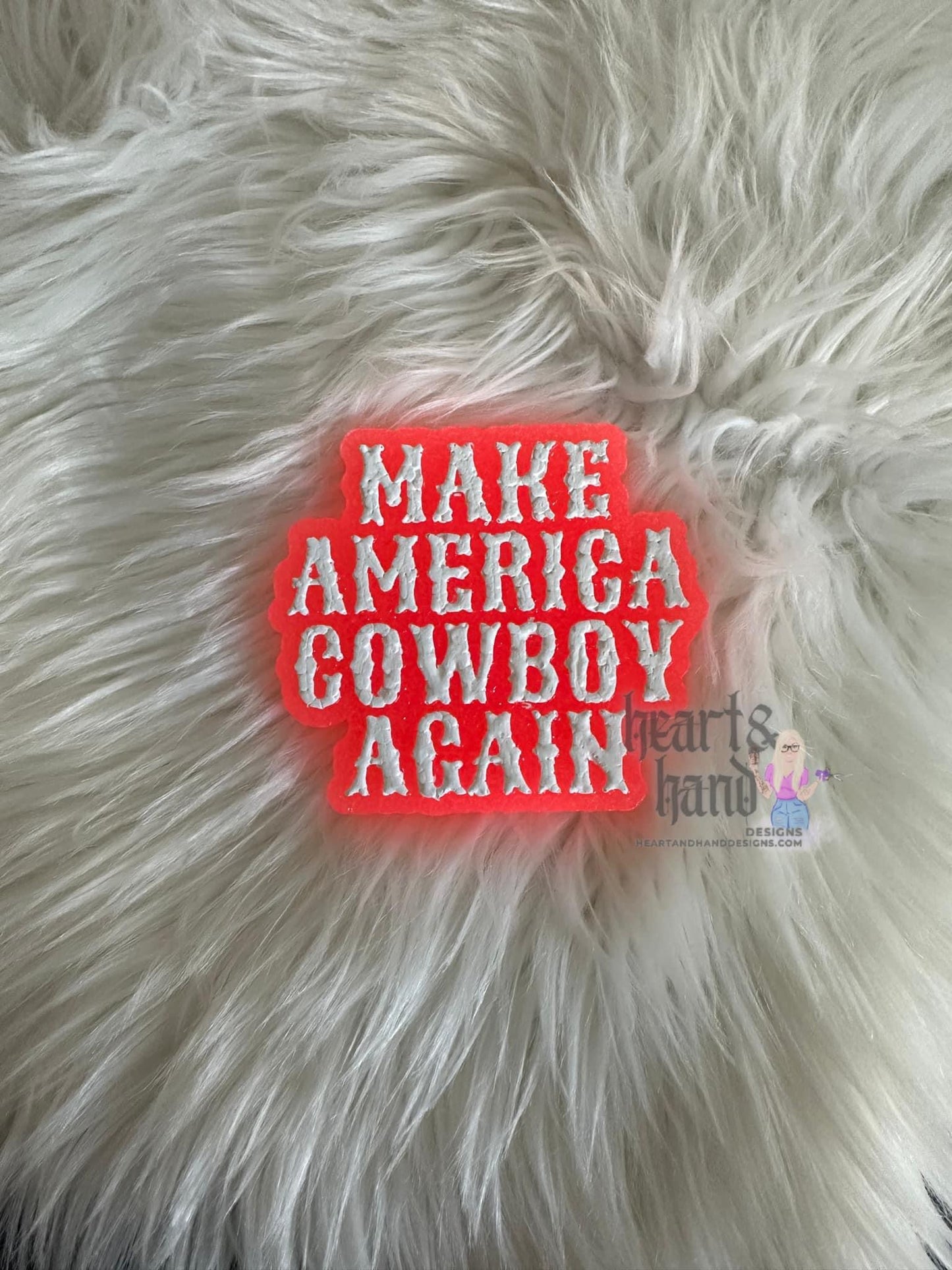 Make America Cowboy Again Freshie Silicone Mold