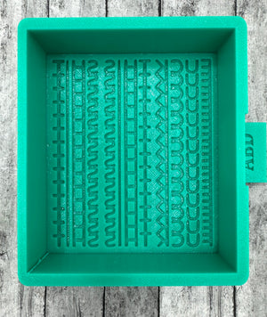 Fuck This Shit Design Freshie Silicone Mold