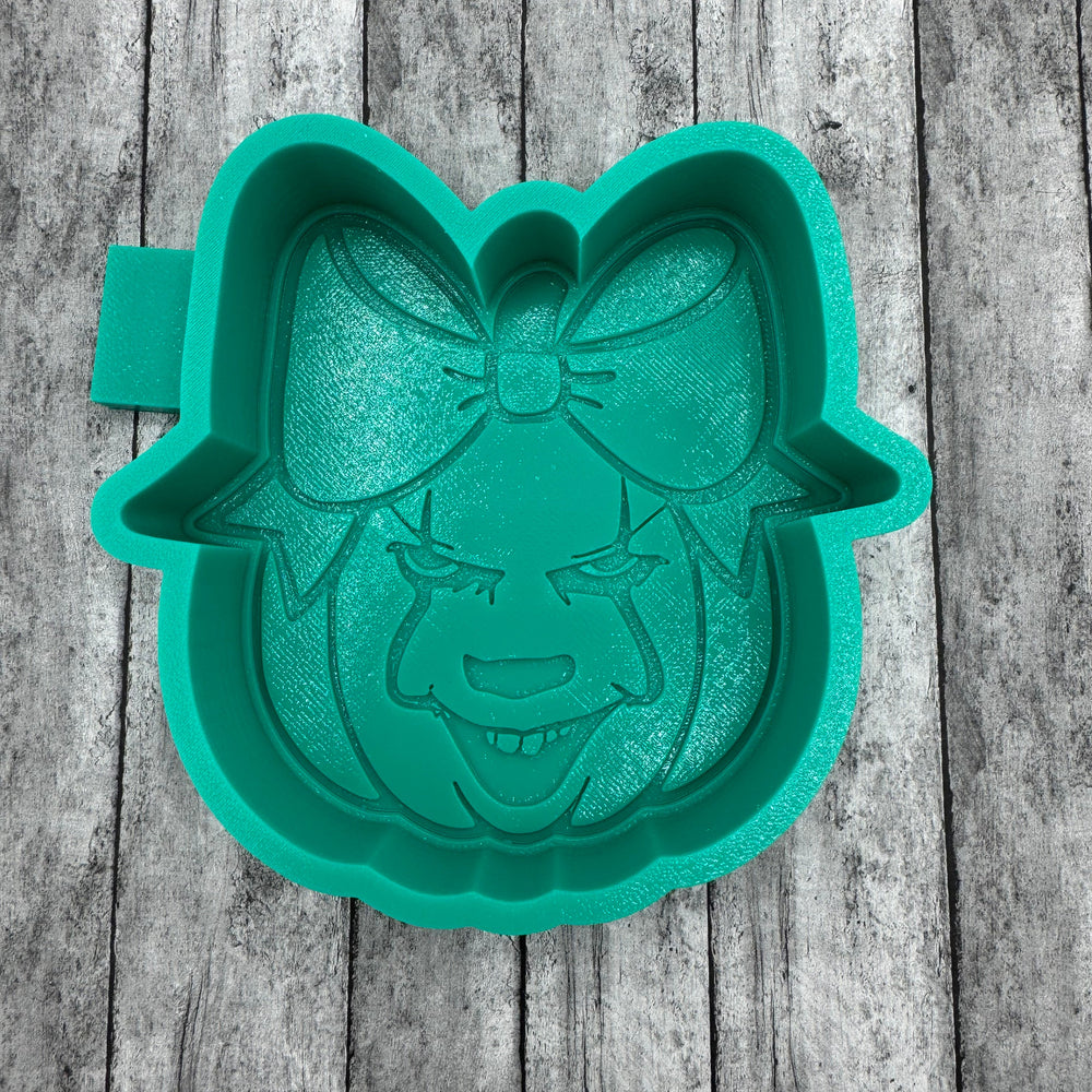 IT Clown Pumpkin Silicone Freshie Mold