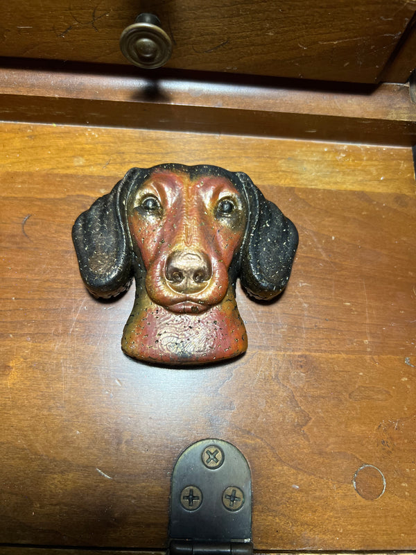 3D Dachshund Dog Head
