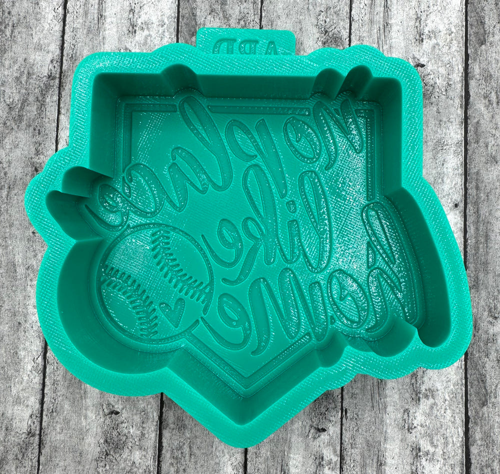 No Place Like Home Plate Freshie Silicone Mold