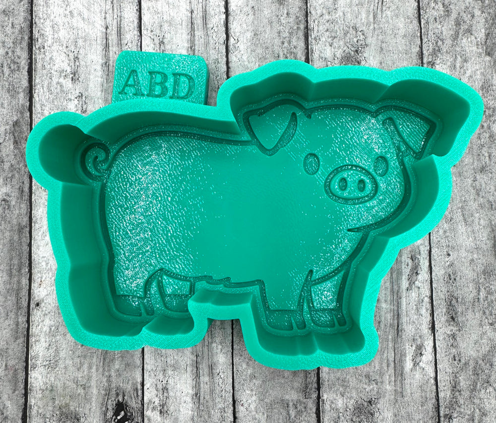 Plain Pig Freshie Silicone Mold