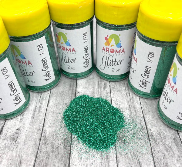 Kelly Green Glitter