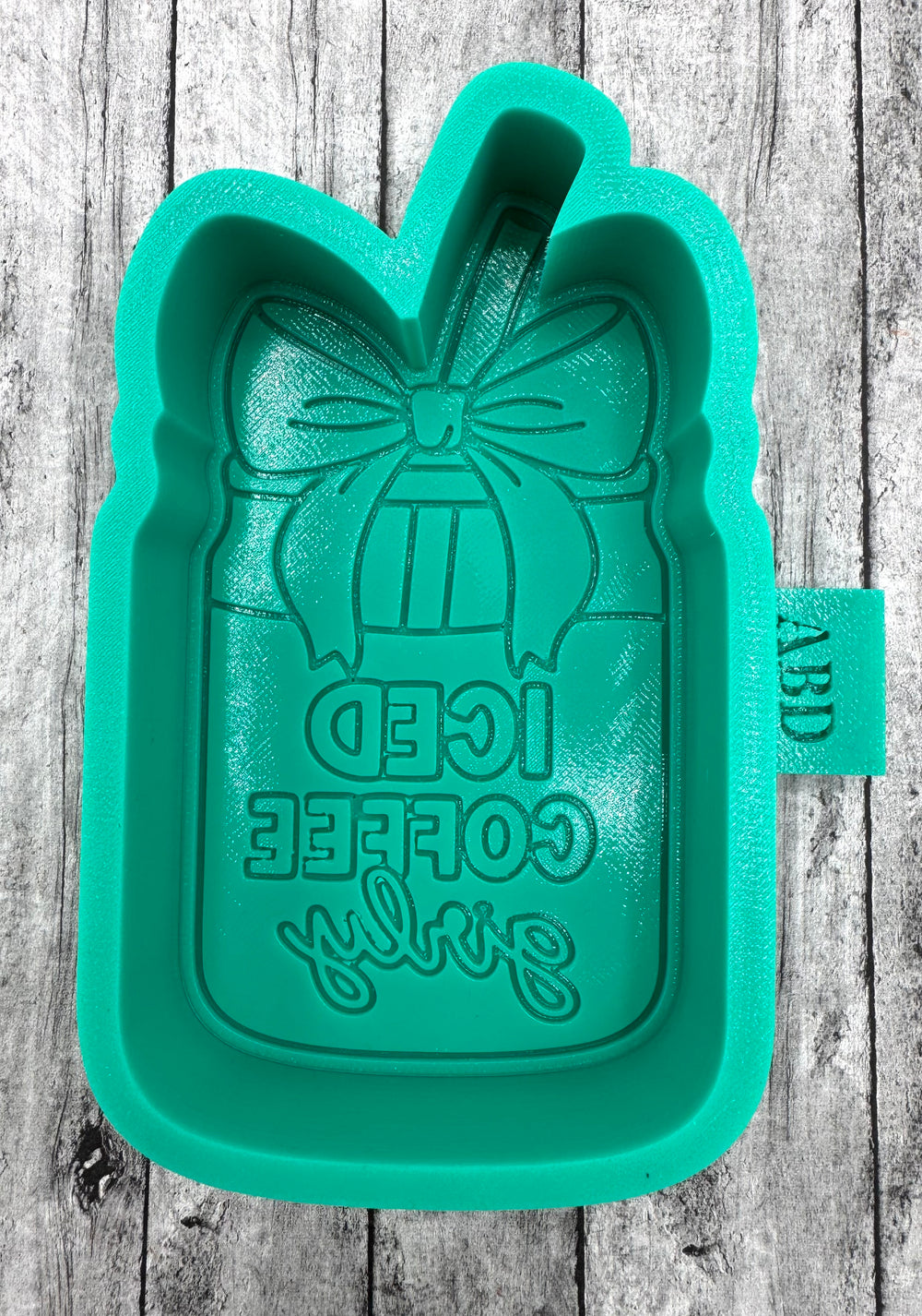 Iced Coffee Girly Silicone Mold