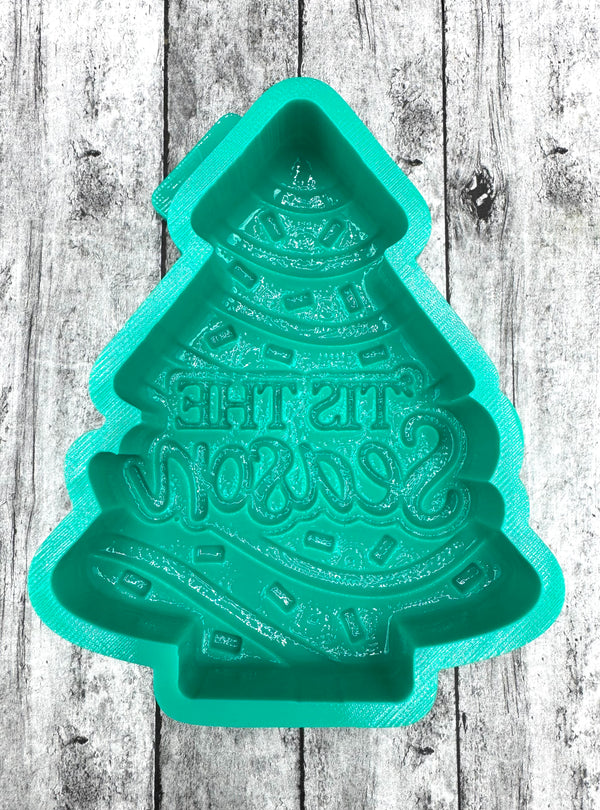 3D Tis The Season Cake Tree Silicone Mold