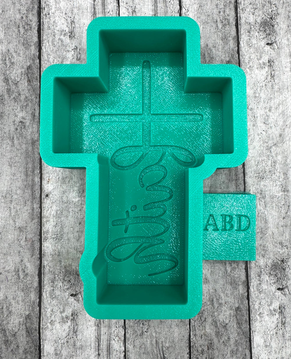 Faith Cross Freshie Silicone Mold